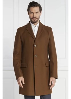 HUGO Wełniany płaszcz Migor | z dodatkiem kaszmiru ze sklepu Gomez Fashion Store w kategorii Płaszcze męskie - zdjęcie 172979460