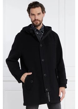 HUGO Wełniany płaszcz Munkon ze sklepu Gomez Fashion Store w kategorii Płaszcze męskie - zdjęcie 172982092