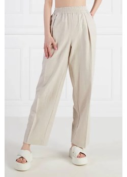 Samsøe Samsøe Lniane spodnie | Loose fit ze sklepu Gomez Fashion Store w kategorii Spodnie damskie - zdjęcie 172984103