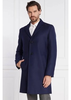 HUGO Wełniany płaszcz malto | z dodatkiem kaszmiru ze sklepu Gomez Fashion Store w kategorii Płaszcze męskie - zdjęcie 172985541