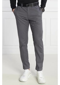 Calvin Klein Spodnie chino + pasek MODERN TWILL | Slim Fit ze sklepu Gomez Fashion Store w kategorii Spodnie męskie - zdjęcie 172987081