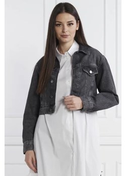 Karl Lagerfeld Kurtka jeansowa embellished logo | Regular Fit ze sklepu Gomez Fashion Store w kategorii Kurtki damskie - zdjęcie 172987114