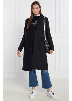 Tommy Hilfiger Wełniany płaszcz | z dodatkiem kaszmiru ze sklepu Gomez Fashion Store w kategorii Płaszcze damskie - zdjęcie 172987144
