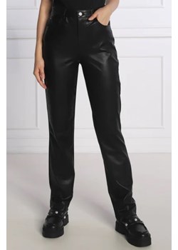 GUESS Spodnie CAROLINE | Straight fit ze sklepu Gomez Fashion Store w kategorii Spodnie damskie - zdjęcie 172988093