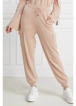 Liu Jo Sport Spodnie dzianinowe | Regular Fit ze sklepu Gomez Fashion Store w kategorii Spodnie damskie - zdjęcie 172989434