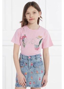 Guess T-shirt | Regular Fit ze sklepu Gomez Fashion Store w kategorii Bluzki dziewczęce - zdjęcie 172992214