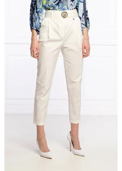 Liu Jo Spodnie z paskiem | Straight fit ze sklepu Gomez Fashion Store w kategorii Spodnie damskie - zdjęcie 172992713
