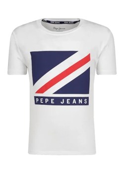 Pepe Jeans London T-shirt CARLTON | Regular Fit ze sklepu Gomez Fashion Store w kategorii T-shirty chłopięce - zdjęcie 172992774