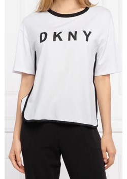 DKNY SLEEPWEAR T-shirt | Regular Fit ze sklepu Gomez Fashion Store w kategorii Bluzki damskie - zdjęcie 172992782