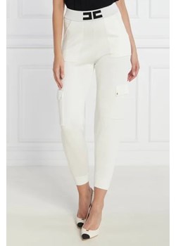 Elisabetta Franchi Spodnie cargo | Comfort fit | z dodatkiem wełny ze sklepu Gomez Fashion Store w kategorii Spodnie damskie - zdjęcie 172993854