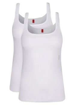 Hugo Bodywear Tank top 2-pack TWIN VEST | Slim Fit ze sklepu Gomez Fashion Store w kategorii Podkoszulki i halki - zdjęcie 172994843