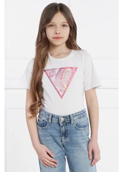 Guess T-shirt | Regular Fit ze sklepu Gomez Fashion Store w kategorii Bluzki dziewczęce - zdjęcie 172994941