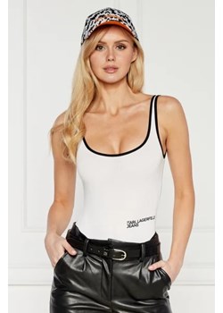 Karl Lagerfeld Jeans Body | Slim Fit ze sklepu Gomez Fashion Store w kategorii Bluzki damskie - zdjęcie 172996252