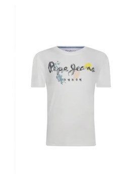 Pepe Jeans London T-shirt | Regular Fit ze sklepu Gomez Fashion Store w kategorii T-shirty chłopięce - zdjęcie 172996363
