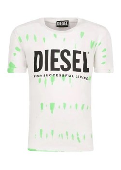 Diesel T-shirt TIFTY | Regular Fit ze sklepu Gomez Fashion Store w kategorii T-shirty chłopięce - zdjęcie 172996404