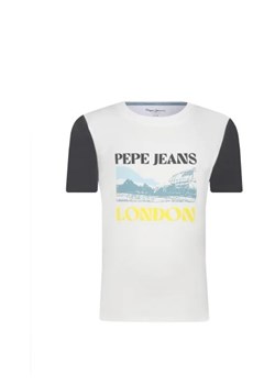Pepe Jeans London T-shirt | Regular Fit ze sklepu Gomez Fashion Store w kategorii T-shirty chłopięce - zdjęcie 172996434