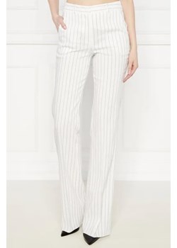 Marella Spodnie ULIVO | flare fit | z dodatkiem lnu ze sklepu Gomez Fashion Store w kategorii Spodnie damskie - zdjęcie 172996523