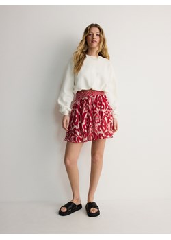 Reserved - Spódnica mini z falbanami - czerwony ze sklepu Reserved w kategorii Spódnice - zdjęcie 172997422