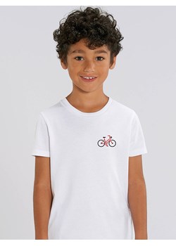 WOOOP Koszulka &quot;Velo&quot; w kolorze białym ze sklepu Limango Polska w kategorii T-shirty chłopięce - zdjęcie 172998782