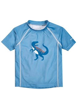 Playshoes Koszulka kąpielowa &quot;Dino&quot; w kolorze niebieskim ze sklepu Limango Polska w kategorii T-shirty chłopięce - zdjęcie 172999032