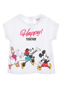 Disney Minnie Mouse Koszulka &quot;Minnie&quot; w kolorze białym ze sklepu Limango Polska w kategorii Koszulki niemowlęce - zdjęcie 172999292