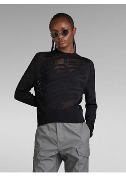 G-Star Sweter w kolorze czarnym ze sklepu Limango Polska w kategorii Swetry damskie - zdjęcie 172999383