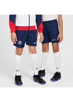 Spodenki piłkarskie dla dużych dzieci Nike Dri-FIT Paris Saint-Germain Stadium 2024/25 (wersja domowa) – replika - Niebieski ze sklepu Nike poland w kategorii Spodenki chłopięce - zdjęcie 173004734