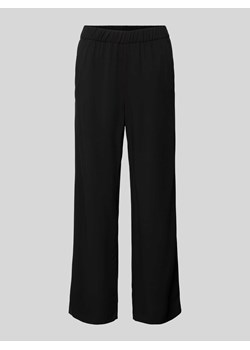 Spodnie materiałowe rozkloszowane o skróconym kroju model ‘CHIARA’ ze sklepu Peek&Cloppenburg  w kategorii Spodnie damskie - zdjęcie 173005003