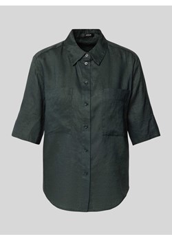 Bluzka koszulowa z listwą guzikową model ‘Filalia’ ze sklepu Peek&Cloppenburg  w kategorii Koszule damskie - zdjęcie 173005091