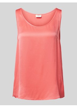 Top na ramiączkach w jednolitym kolorze ze sklepu Peek&Cloppenburg  w kategorii Bluzki damskie - zdjęcie 173005134