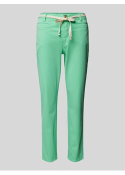 Spodnie materiałowe o kroju slim fit w kant model ‘ALISA’ ze sklepu Peek&Cloppenburg  w kategorii Spodnie damskie - zdjęcie 173005201