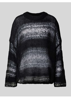 Sweter z dzianiny z ażurowym wzorem ze sklepu Peek&Cloppenburg  w kategorii Swetry damskie - zdjęcie 173005252