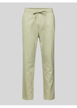 Spodnie o kroju tapered fit z dodatkiem streczu model ‘LINUS’ ze sklepu Peek&Cloppenburg  w kategorii Spodnie męskie - zdjęcie 173005253