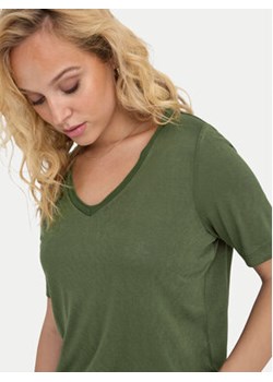 ONLY T-Shirt Elise 15257390 Zielony Regular Fit ze sklepu MODIVO w kategorii Bluzki damskie - zdjęcie 173006044