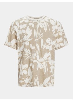 Jack&Jones T-Shirt Jjejeff 12249329 Beżowy Relaxed Fit ze sklepu MODIVO w kategorii T-shirty męskie - zdjęcie 173006073
