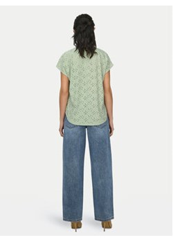 ONLY Bluzka Smilla 15231005 Zielony Regular Fit ze sklepu MODIVO w kategorii Bluzki damskie - zdjęcie 173006112
