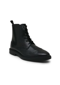 BOSS BLACK Skórzane buty Larry Halb brbu ze sklepu Gomez Fashion Store w kategorii Buty zimowe męskie - zdjęcie 173007183