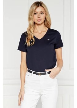 Gant T-shirt | Slim Fit ze sklepu Gomez Fashion Store w kategorii Bluzki damskie - zdjęcie 173010173