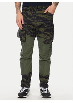 G-Star Raw Spodnie materiałowe 3D Cargo 2.0 D24308-D386-G393 Zielony Tapered Fit ze sklepu MODIVO w kategorii Spodnie męskie - zdjęcie 173010751
