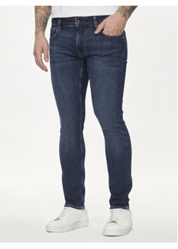 Guess Jeansy M4YAN1 D5DI2 Niebieski Skinny Fit ze sklepu MODIVO w kategorii Jeansy męskie - zdjęcie 173010930
