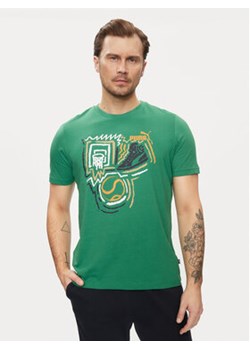 Puma T-Shirt Graphics Year of Sports 680176 Zielony Regular Fit ze sklepu MODIVO w kategorii T-shirty męskie - zdjęcie 173010952