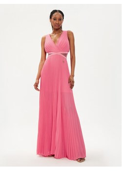 Fracomina Sukienka wieczorowa FQ24SD3026W412F9 Różowy Regular Fit ze sklepu MODIVO w kategorii Sukienki - zdjęcie 173010993