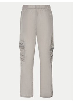 Rains Spodnie materiałowe Kano Pants Regular 19200 Szary Regular Fit ze sklepu MODIVO w kategorii Spodnie damskie - zdjęcie 173011024