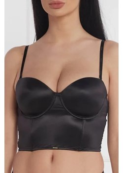 BOSS BLACK Satynowy gorset | Cropped Fit ze sklepu Gomez Fashion Store w kategorii Bluzki damskie - zdjęcie 173011684