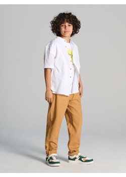 Sinsay - Spodnie pull on - brązowy ze sklepu Sinsay w kategorii Spodnie chłopięce - zdjęcie 173012641
