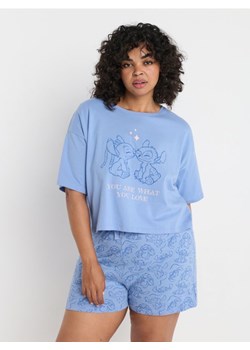 Sinsay - Piżama Stitch - niebieski ze sklepu Sinsay w kategorii Piżamy damskie - zdjęcie 173012701