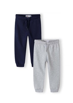 Spodnie dresowe dla małego chłopca 2-pak granatowe/szare ze sklepu 5.10.15 w kategorii Spodnie chłopięce - zdjęcie 173013260