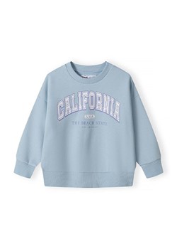 Błękitna bluza dresowa dla dziewczynki- California ze sklepu 5.10.15 w kategorii Bluzy dziewczęce - zdjęcie 173013373