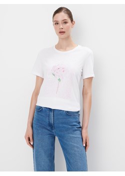 Mohito - T-shirt z aplikacją - biały ze sklepu Mohito w kategorii Bluzki damskie - zdjęcie 173013752