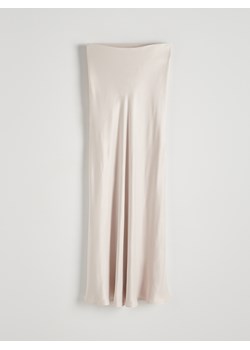 Reserved - Spódnica z wiskozy - kremowy ze sklepu Reserved w kategorii Spódnice - zdjęcie 173014791